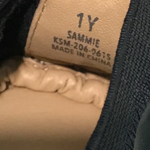 Yosi Samra Flats Girls 1 Youth Blue Patent Leather Ballet Flats Slip On Bohemian - Picture 6 of 8